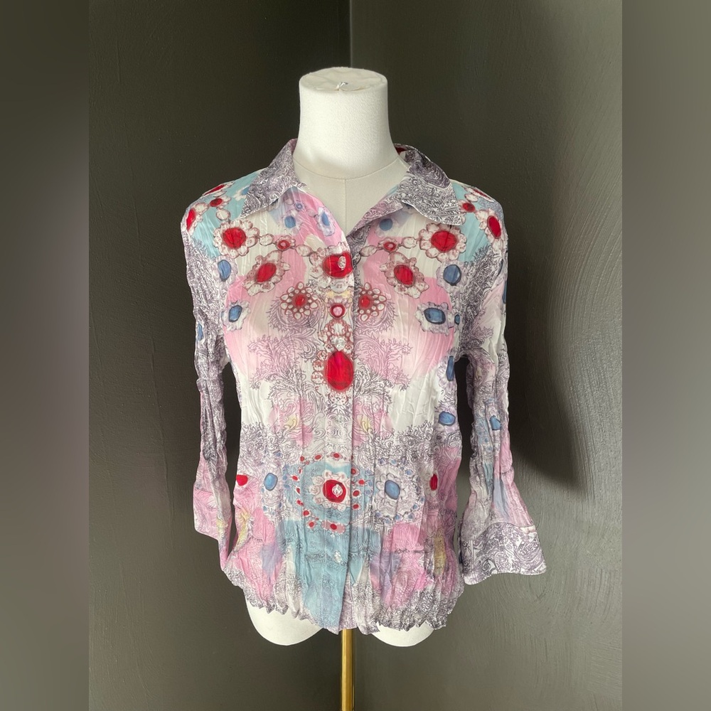 Essentials by Milano Women’s Blouse – Size Small